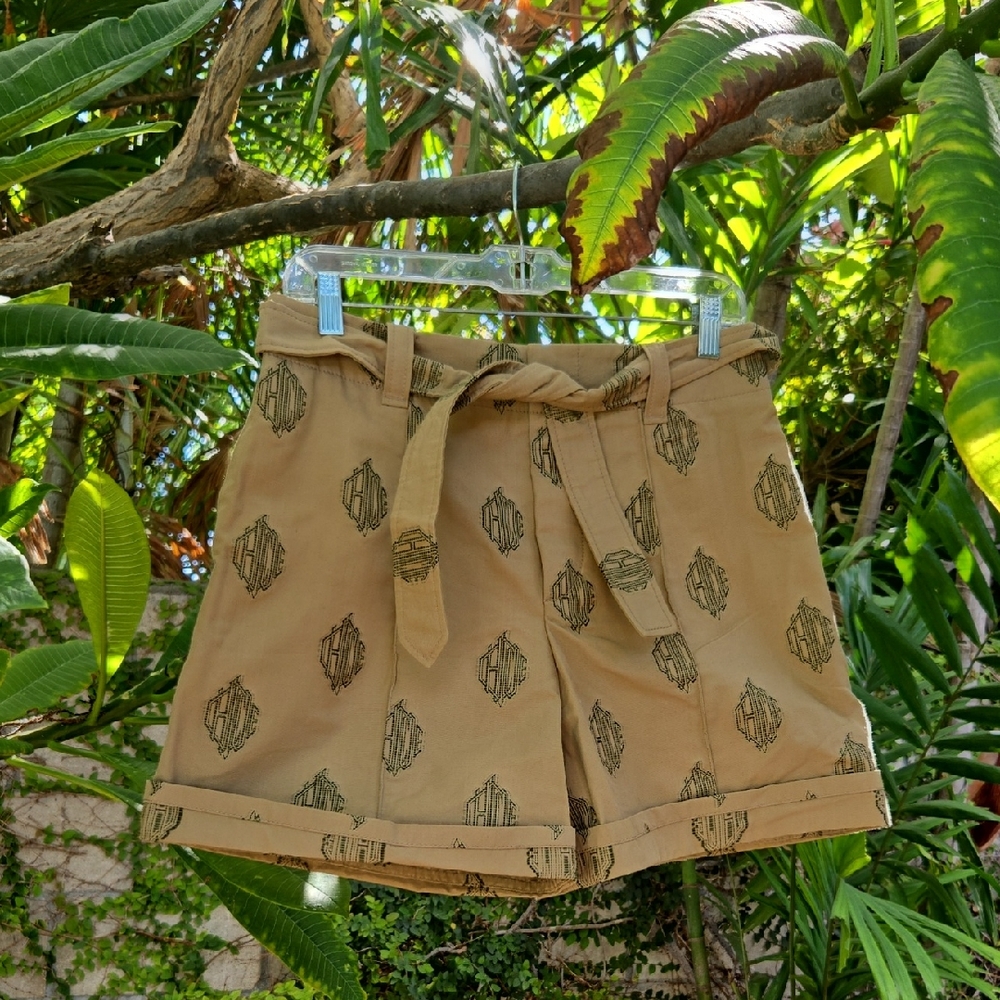 Chloe Monogram Cuffed Shorts